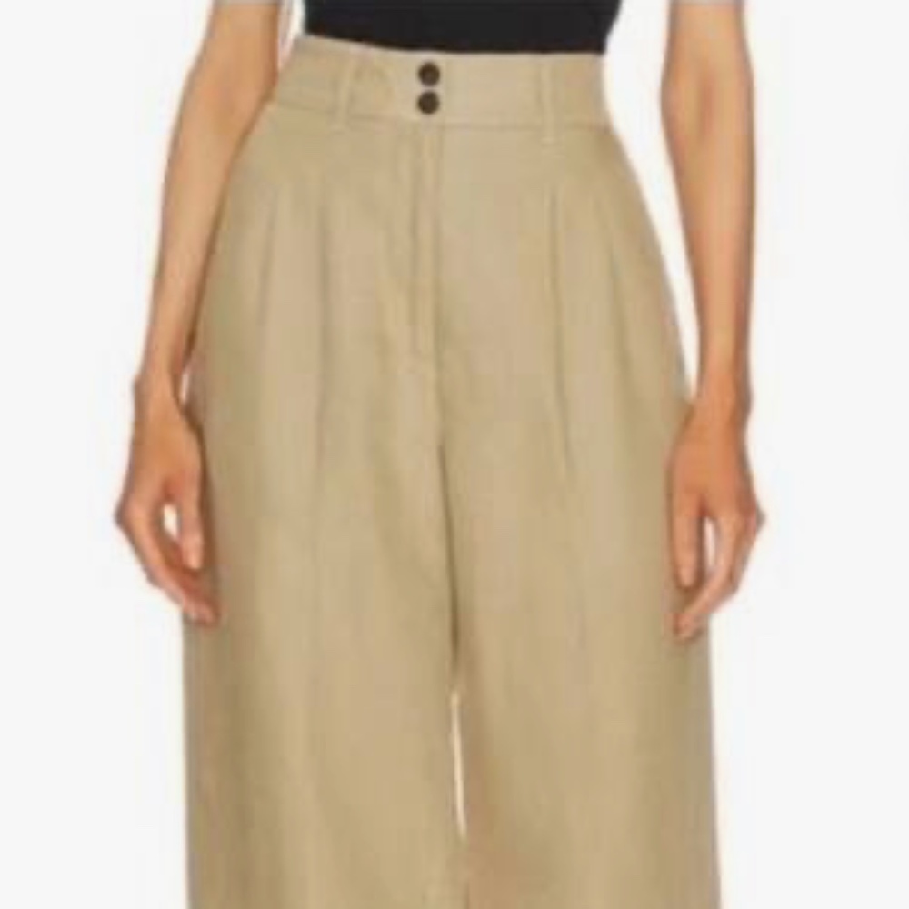 All Saints Petra Trousers Light Beige Size US8